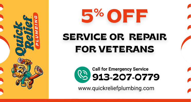 Recent plumbing work by Quick Relief Plumbing Kansas City